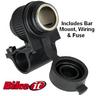 View Item Bike It 12v Waterproof Motorcycle Power Socket Adapter for GPS/Phone